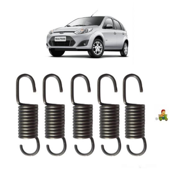 Kit 5 Molas Do Assento Do Banco Dianteiro Fiesta 2002- 2014 em Oferta na Shopee