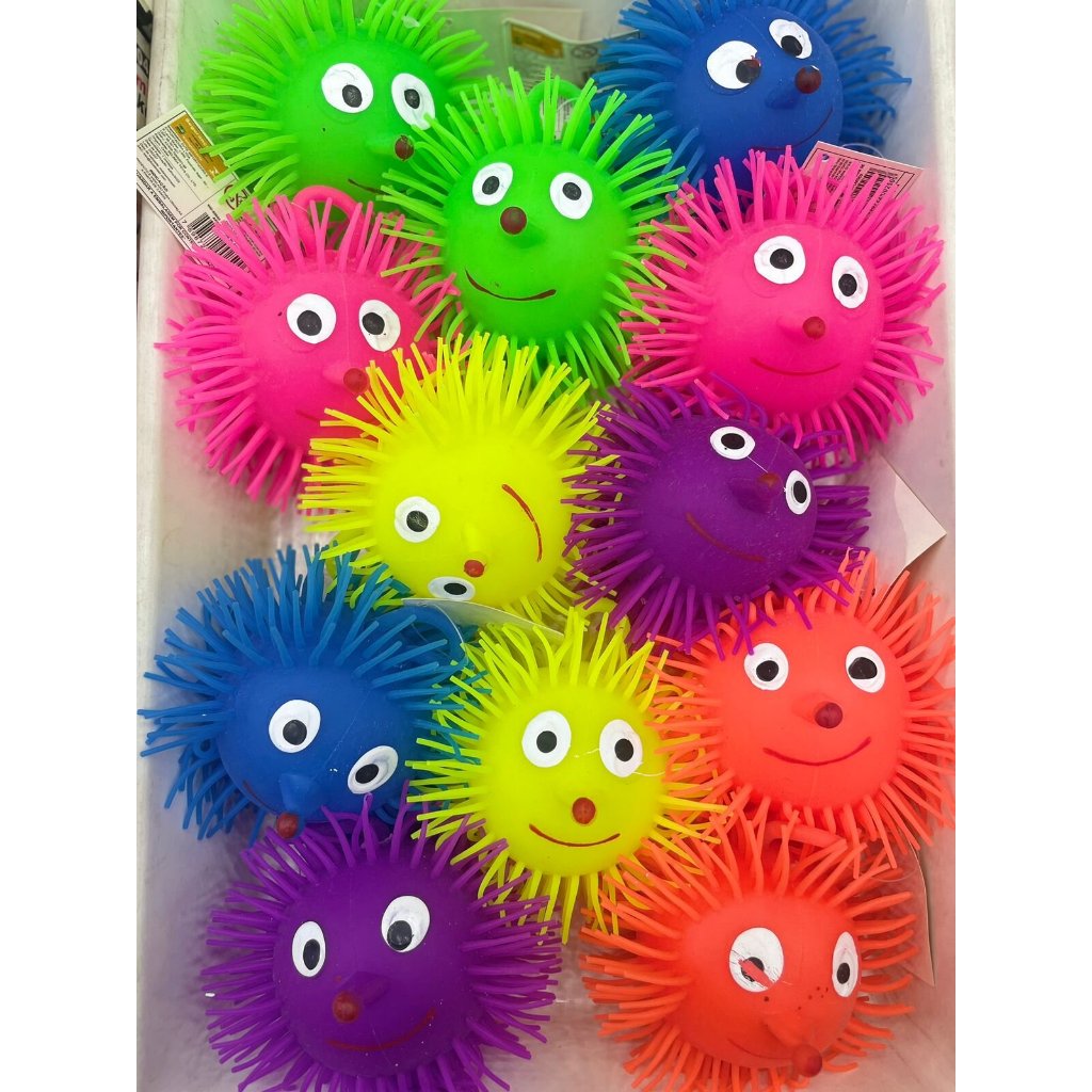 Bola Ioio Com Luz Nariz longo Puffer Ball Bolinha Infantil Bola Mamona brinquedo