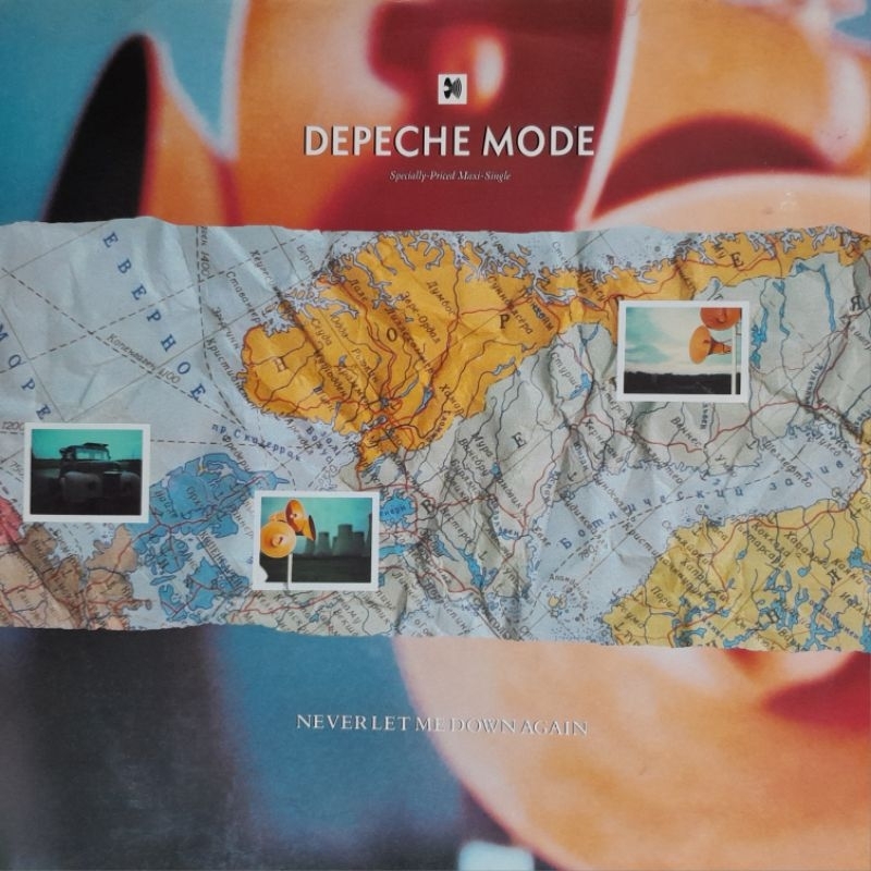Depeche Mode-Never let me down again - vinil importado