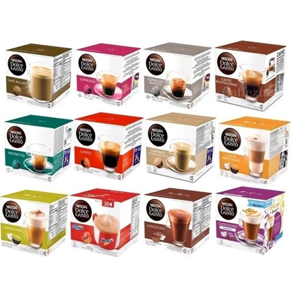 Kit C/60 Capsulas De Café Nescafé Dolce Gusto em Oferta na Shopee