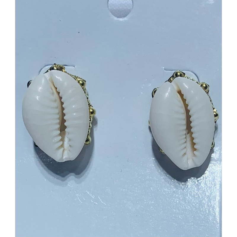 Brincos Búzios em Oferta na Shopee