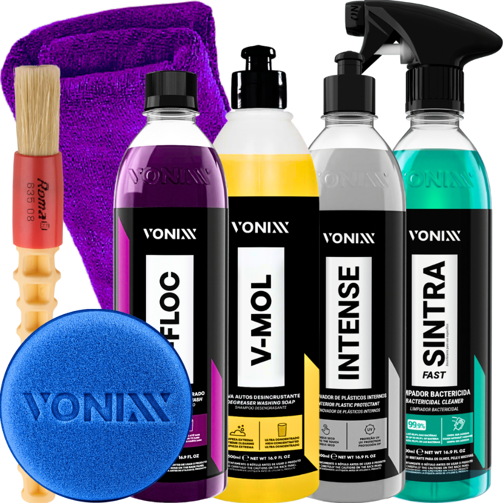 Kit Shampoo V-Floc V-mol Sintra Fast Intense Vonixx