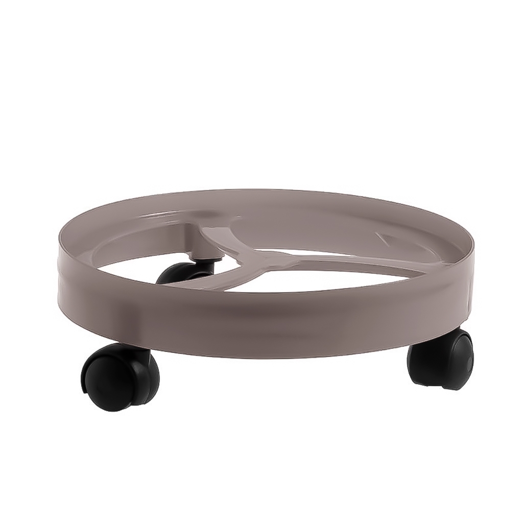 Suporte Para Botijão Cozinha Prático Em Plástico Com Rodinhas em Oferta na Shopee