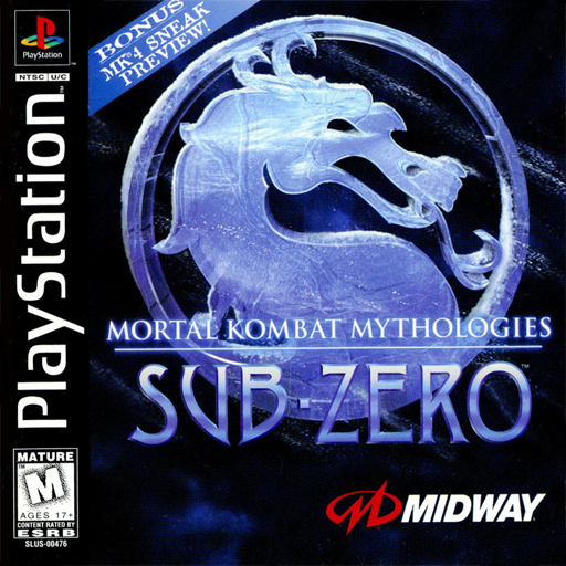 Mortal Kombat Mythologies JOGO PSone