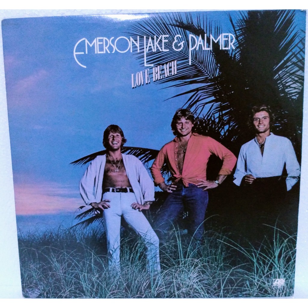 Lp - Emerson, Lake & Palmer - Love Beach - Imp Usa - 1978 - c/enc