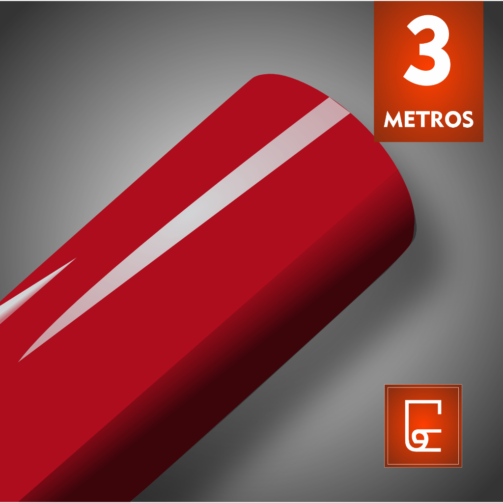 3 Metro x 50 ou 60 cm Adesivo Vermelho Vivo Alltak envelopamento de móveis paredes personalizado quarto decoração