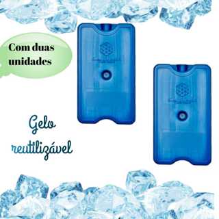 Gelox gelotech artificial reutilizavel com 2 (duas) unidades em Oferta na Shopee