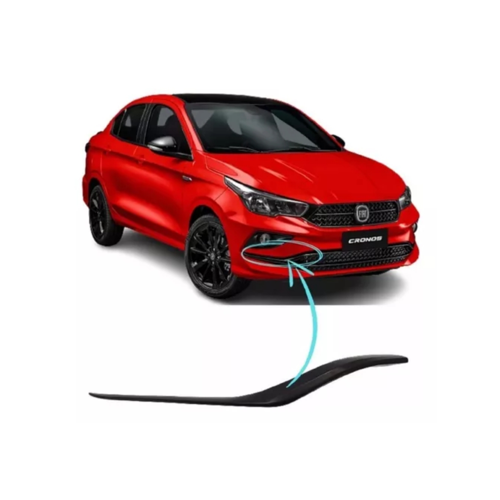 Friso Grade Parachoque Fiat Cronos 2017 18 19 20 21 2022