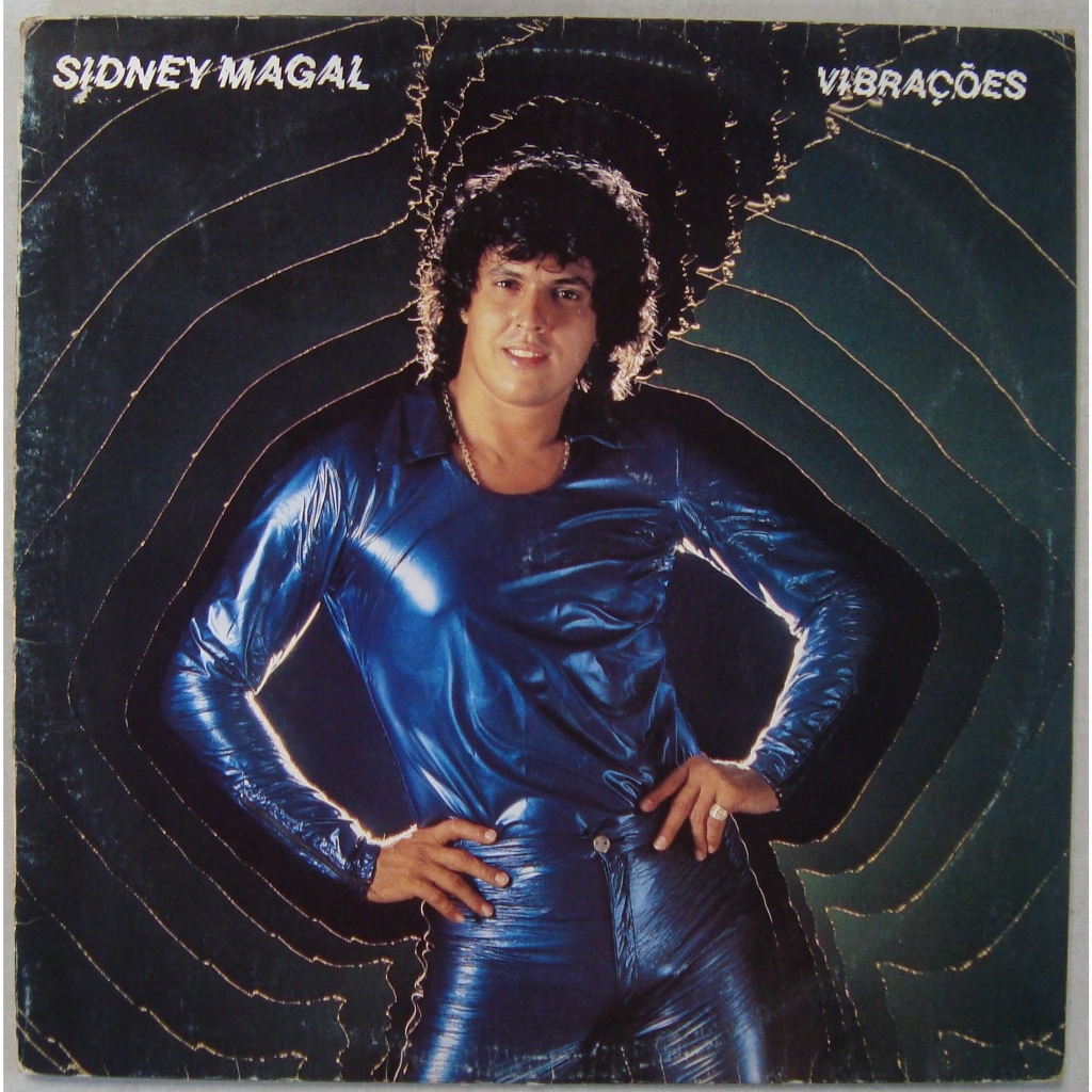 Lp Sidney Magal 1984 Vibrações, Disco De Vinil Com Encarte