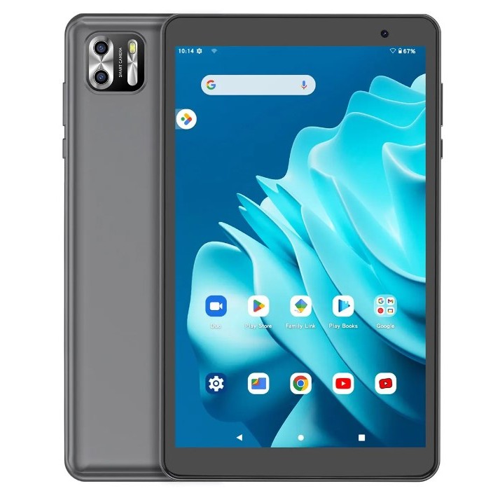 PRITOM-Android 13 Tablet com câmera dupla, 8 ", 4GB de RAM, 64GB ROM, 1280x800 Tela IPS, 5000mAh Bateria, Wi-Fi
