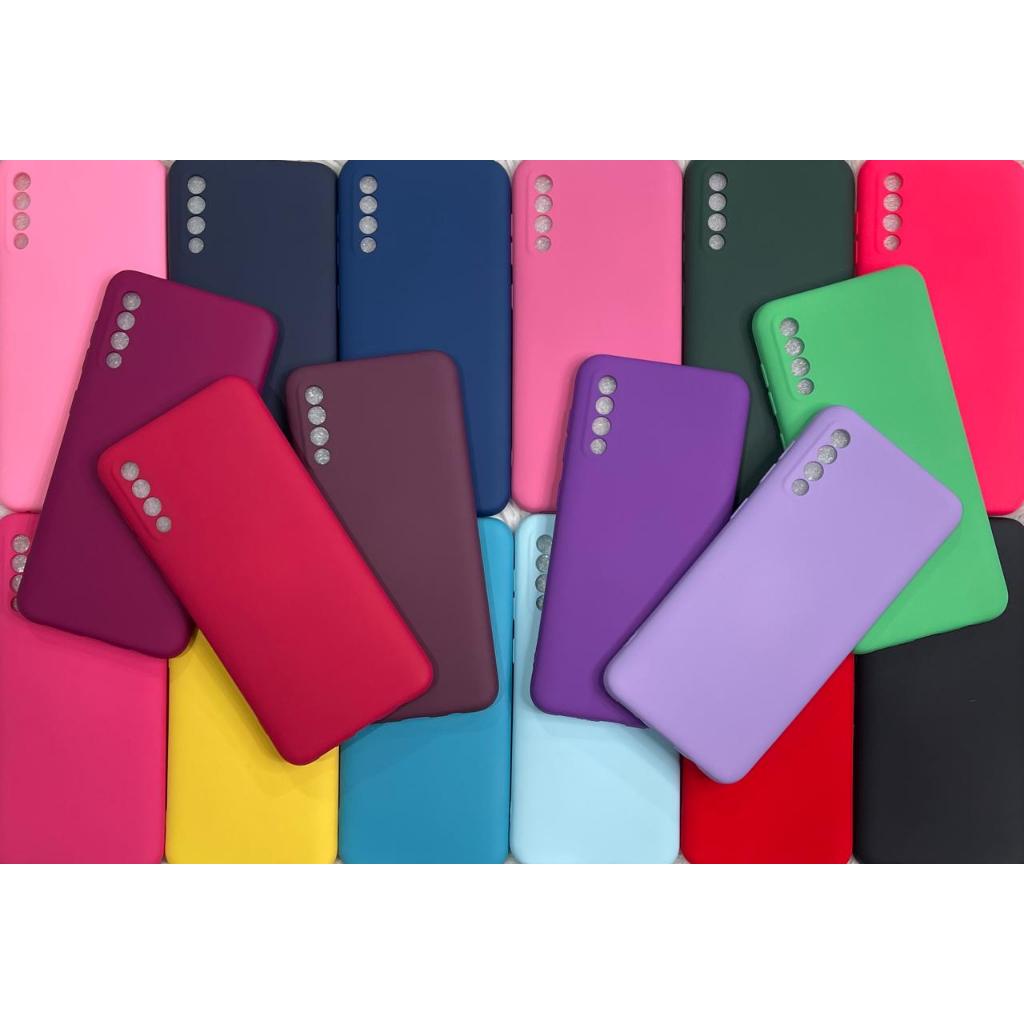 Capa Capinha Para - A30S/A50 - Samsung Silicone Aveludado Case em Oferta na Shopee