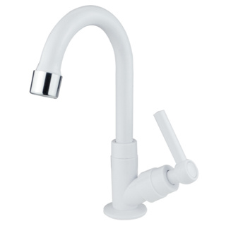 Torneira Lavatório Abs De Bancada Para Banheiro C-64 Branca em Oferta na Shopee