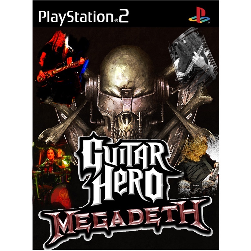 GUITAR HERO MEGADETH JOGO - PS2