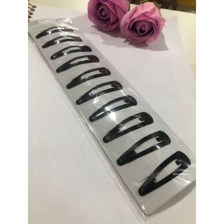 Presilha De Cabelo Infantil / Grampo /Tic Tac/Meninas/1cm*3cm/Preto/Colorido em Oferta na Shopee