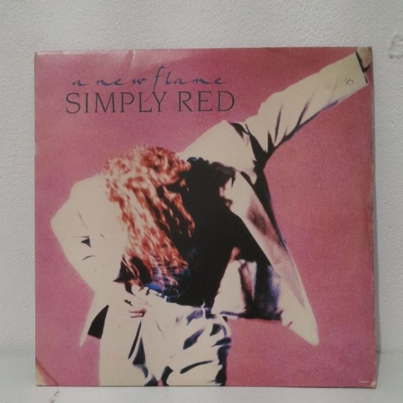 Vinil Lp Simply Red - A New Flame com encarte