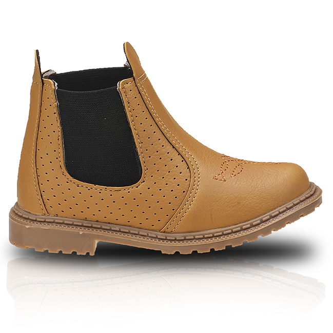 Botinha Infantil Jeca Country Menino Super Macia Lançamento