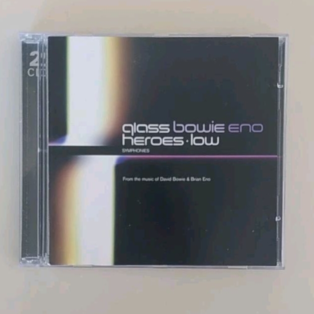 Cd Phillip Glass - Bowie & Eno Meets Glass - Heroes / Low Symphonies (duplo)