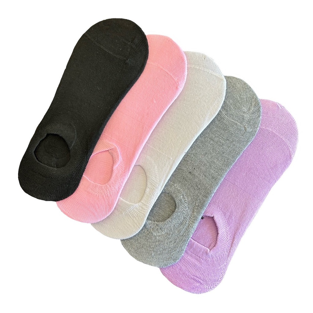 Kit Meias Sapatilha Invisível para Mulheres Adultas