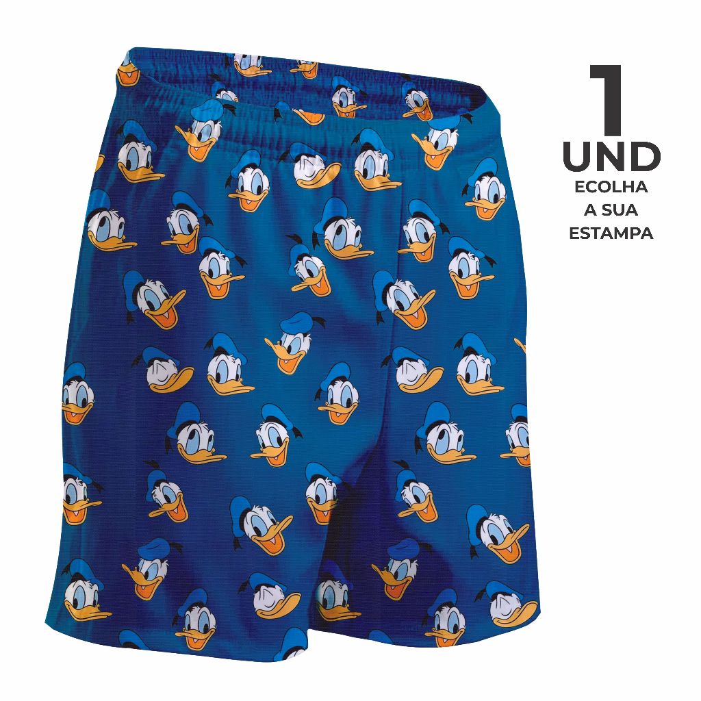 Pijama Samba Canção Infantil Masculino Estampado de Microfibra Short de dormir tecido fresco