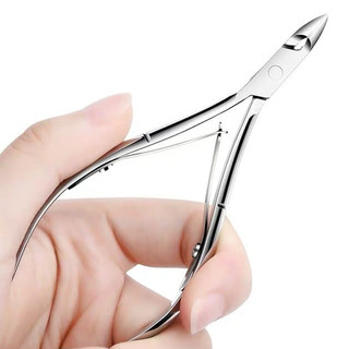 Alicate de Aço Inoxidável Removedor de Cutícula -Cortador de Unhas - Ferramenta de Manicure