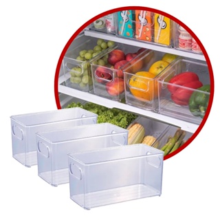 Kit 3 Organizador Multiuso de Geladeira Armário Cozinha Porta Tempero Organizador mantimentos em Oferta na Shopee