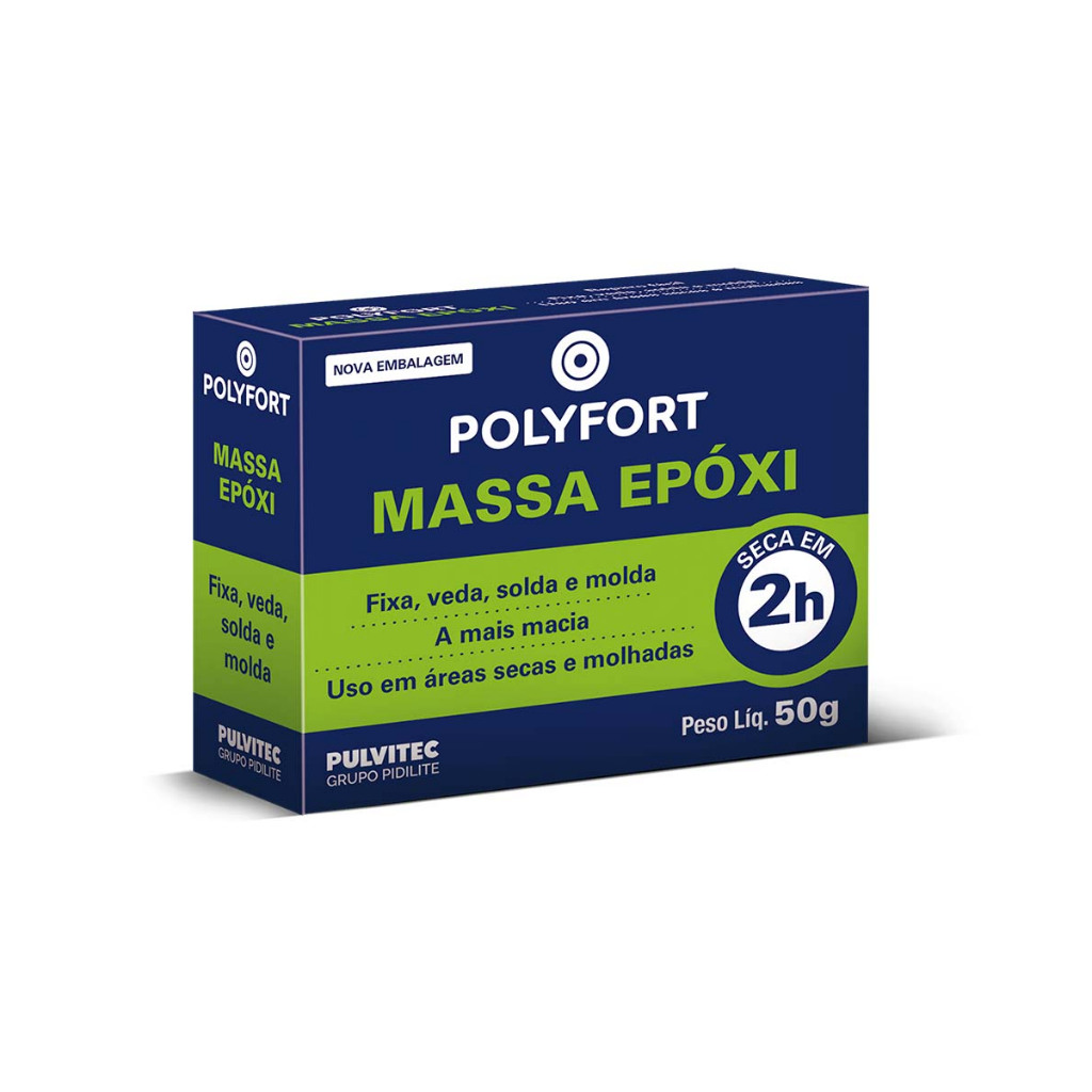 Durepox Cola Epoxi 50 gr  Cx c/12 unidades Massa  Adesivo Polytubes em Oferta na Shopee