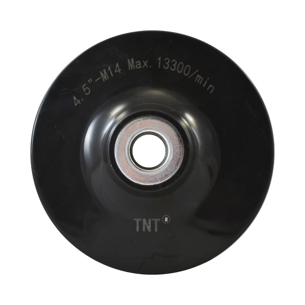 Disco de Suporte para Lixa de 4.1/2" ou 7" com Porca Integrada para Esmerilhadeira