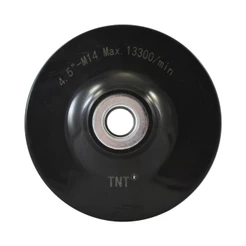 Disco de Suporte para Lixa de 4.1/2" ou 7" com Porca Integrada para Esmerilhadeira