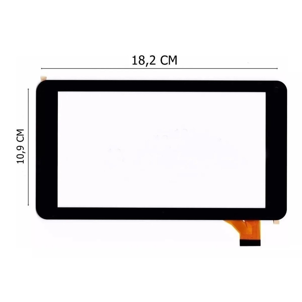 Tela Touch Vidro Tablet Compatível How Max Quad A0011-c A0011c