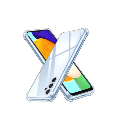 Capa de Silicone Transparente Antiqueda Para Samsung Galaxy A05,A05S,A13(4G),A13(5G),A14,A15,A24,A34,A54,A23,A33,A53,A73