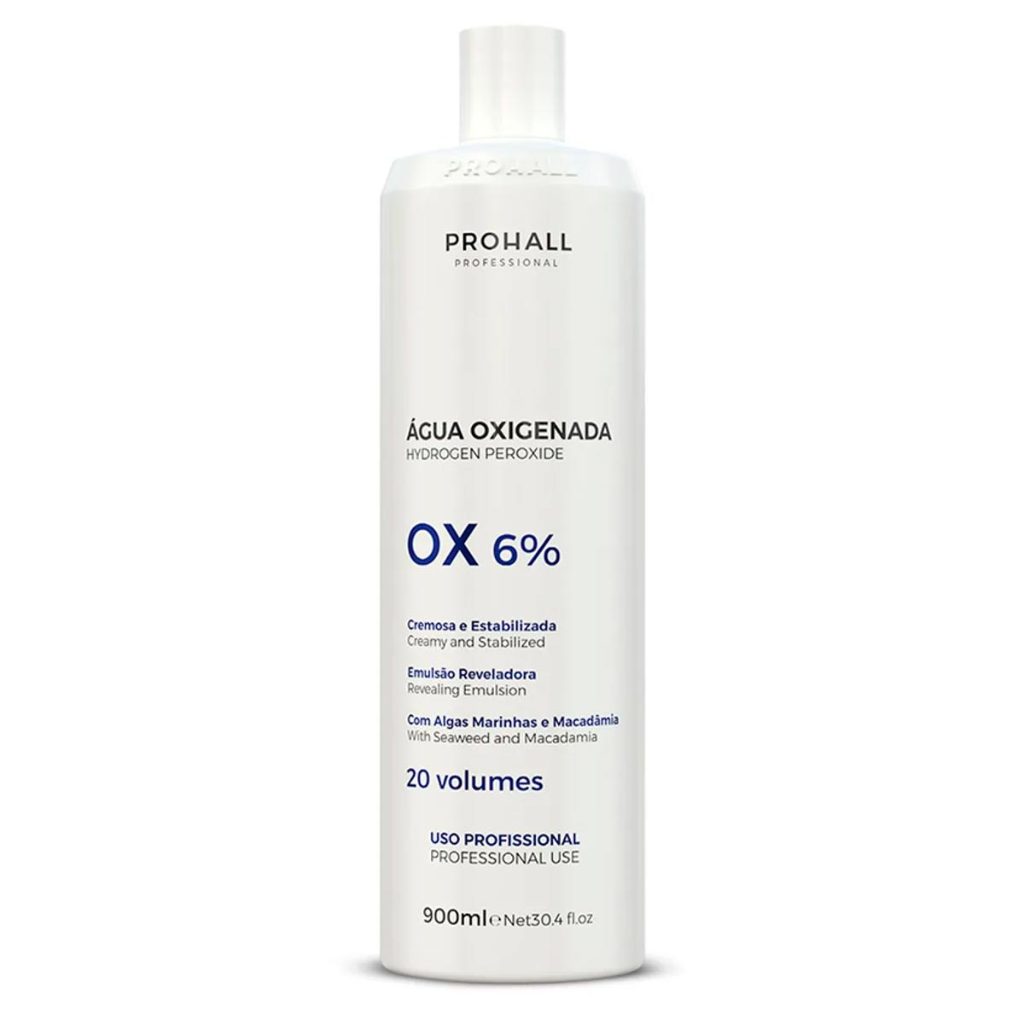 Prohall Água Oxigenada OX 20 Volumes Cream 900ml