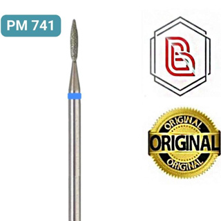 Broca de ponta chama Diamantada PM741/PM743/PM744/PM837/PM838 nail design e podologia(metalurgica Brilho) em Oferta na Shopee