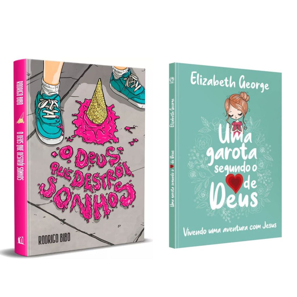 Kit O Deus que Destrói Sonhos + Uma Garota Segundo o Coração de Deus em Oferta na Shopee