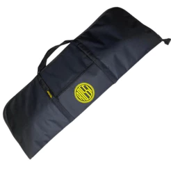 Capa Case 90x32 Acolchoada Rossi | Preto RSS050 LOGO AMARELA