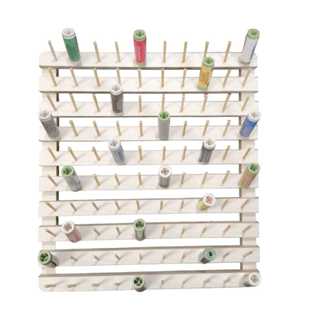 suporte organizador para 100 mini bobinas/retrós de linhas em Oferta na Shopee