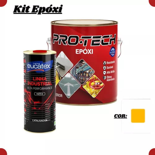 Kit Epóxi Catalisável Pro-tech Peg & Pinte Eucatex - Cores em Oferta na Shopee