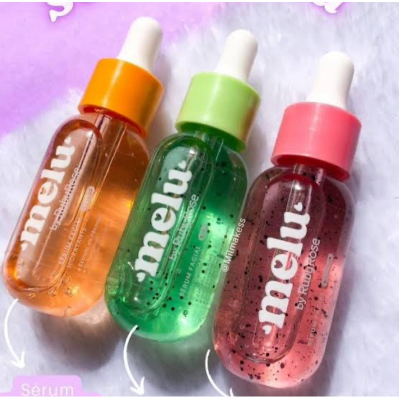 Sérum Facial  Melu By Ruby Rose Vegano 35ml Nutritivo - Escolha o Seu