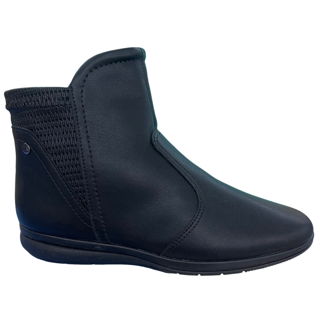 bota feminina piccadilly cano baixo 33 ao 42 salto anabela baixo 261034