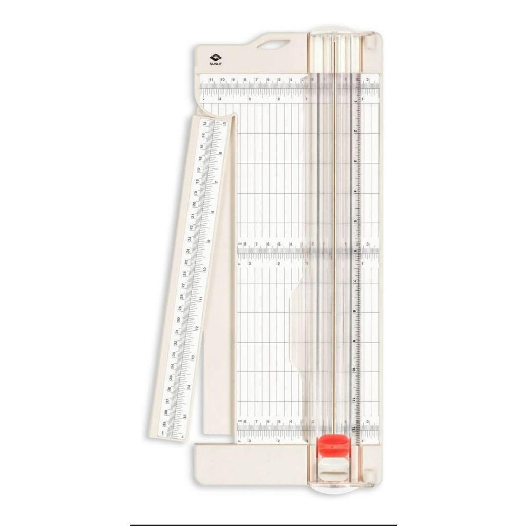 Guilhotina Manual Com Extensor Corte 31cm + Refil 2 Lâminas