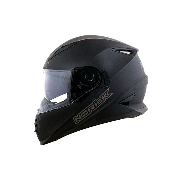 Capacete Norisk FF302 Monocolor Matte Black - Preto Fosco