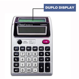 Calculadora de balcão, calculadora de moedas de teste, luz UV de intensidade média, calculadora de 12 dígitos com displa em Oferta na Shopee