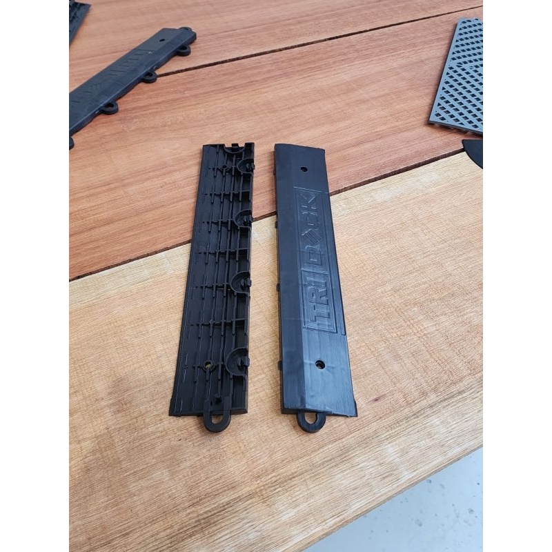 Rampa de acabamento 33cm piso tribello/trideck 33x33 em Oferta na Shopee