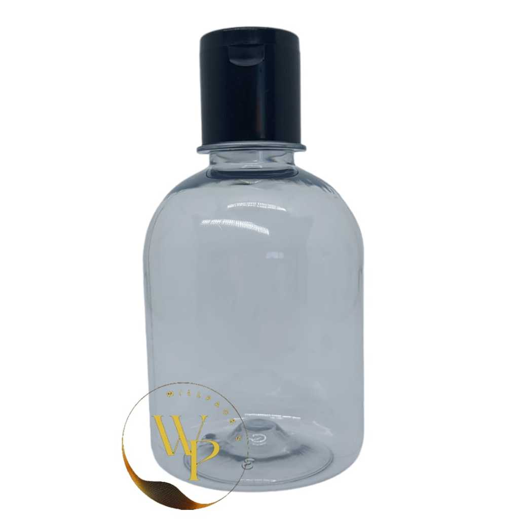 60 Unidades Frasco PET Saboneteira 250ml c/ Tampa Flip Top