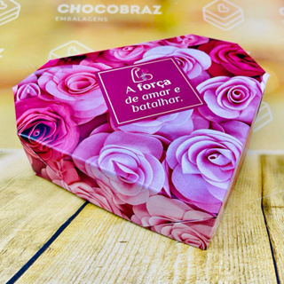 10 Caixa Diamante com Berço A Força de Amar e Batalhar (10 doces) 3029 (Mães Ideia 2023) em Oferta na Shopee