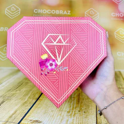 10~40 CAIXA PARA DIA DAS MÃES (10 DOCES) COM BERÇO DIAMANTE 3030 ( DIA DAS MÃES IDEIA 2026 ) OUTLET