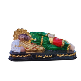 Imagem São Jose deitado/dormindo Papa Francisco Religiosa Para Casa Em Resina em Oferta na Shopee