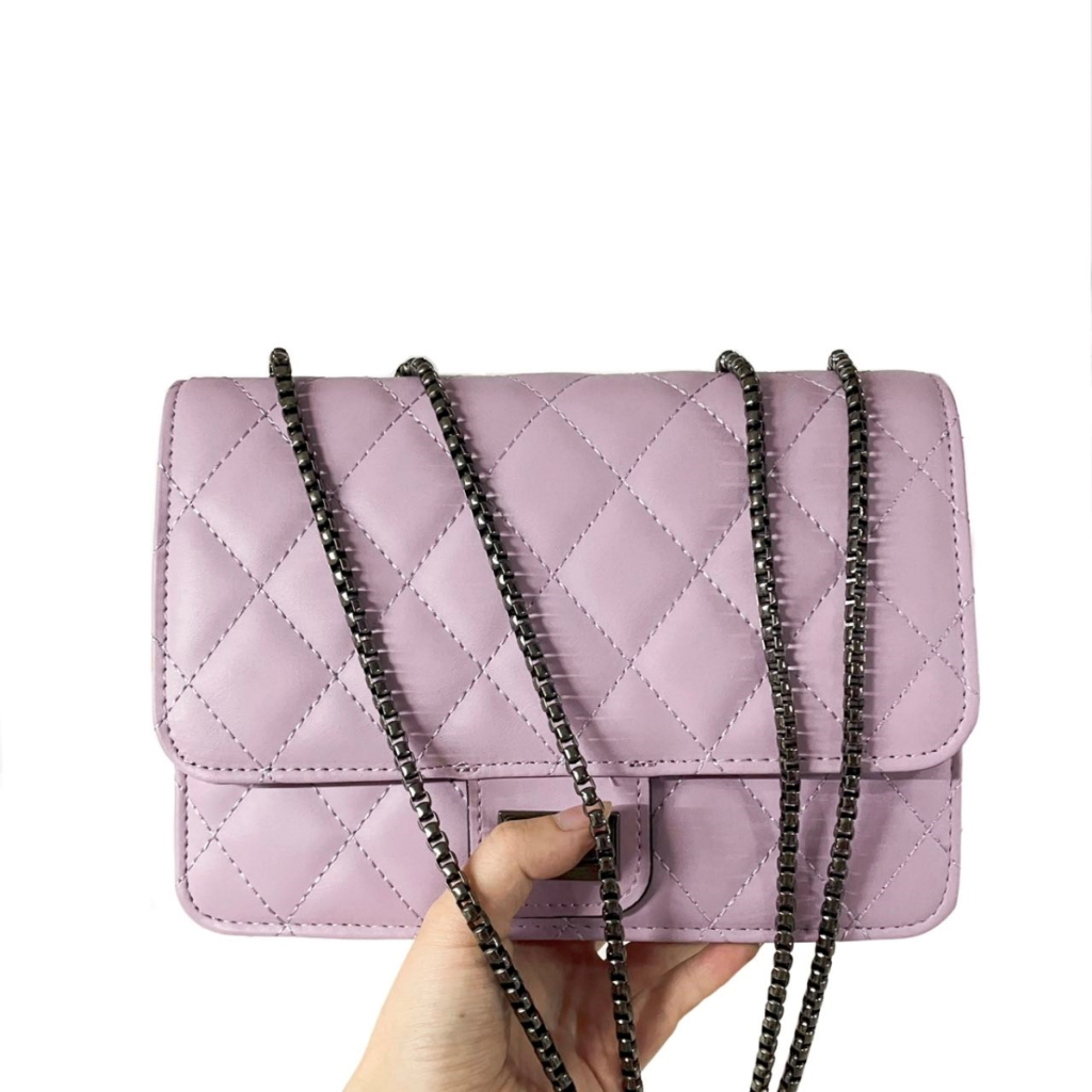 Bolsa Feminina com Alça Corrente Moda Elegante Xadrez em Oferta na Shopee