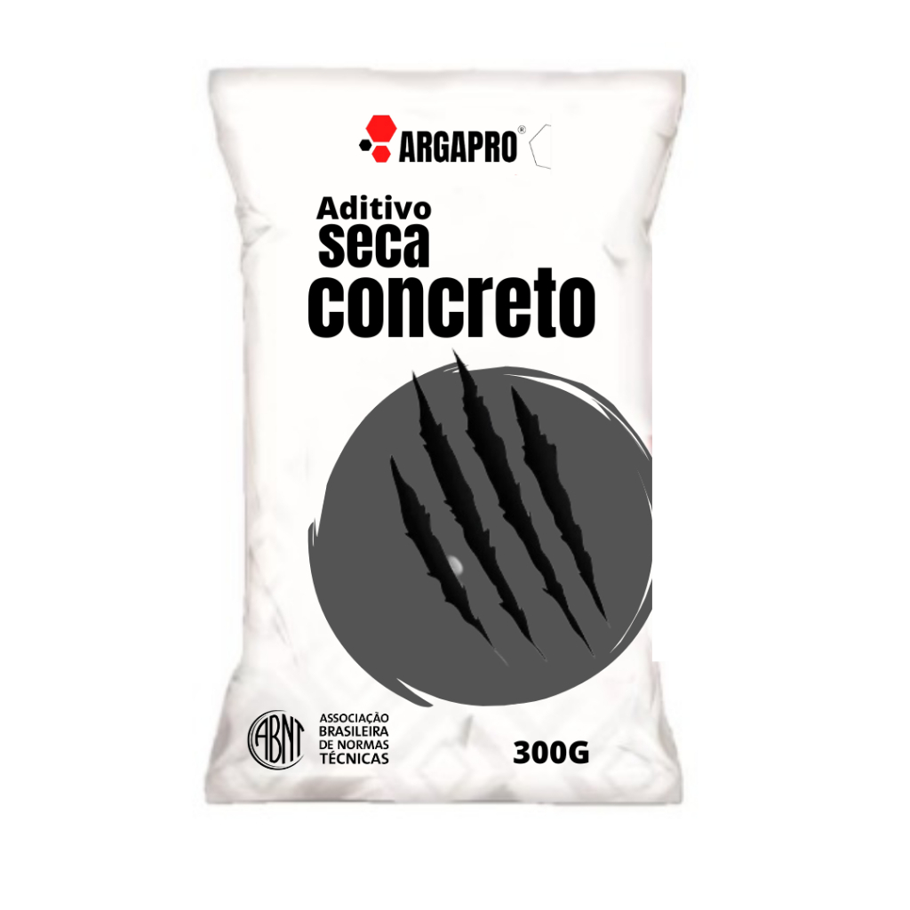 Seca concreto aditivo de cura rápida ARGAPRO 300g