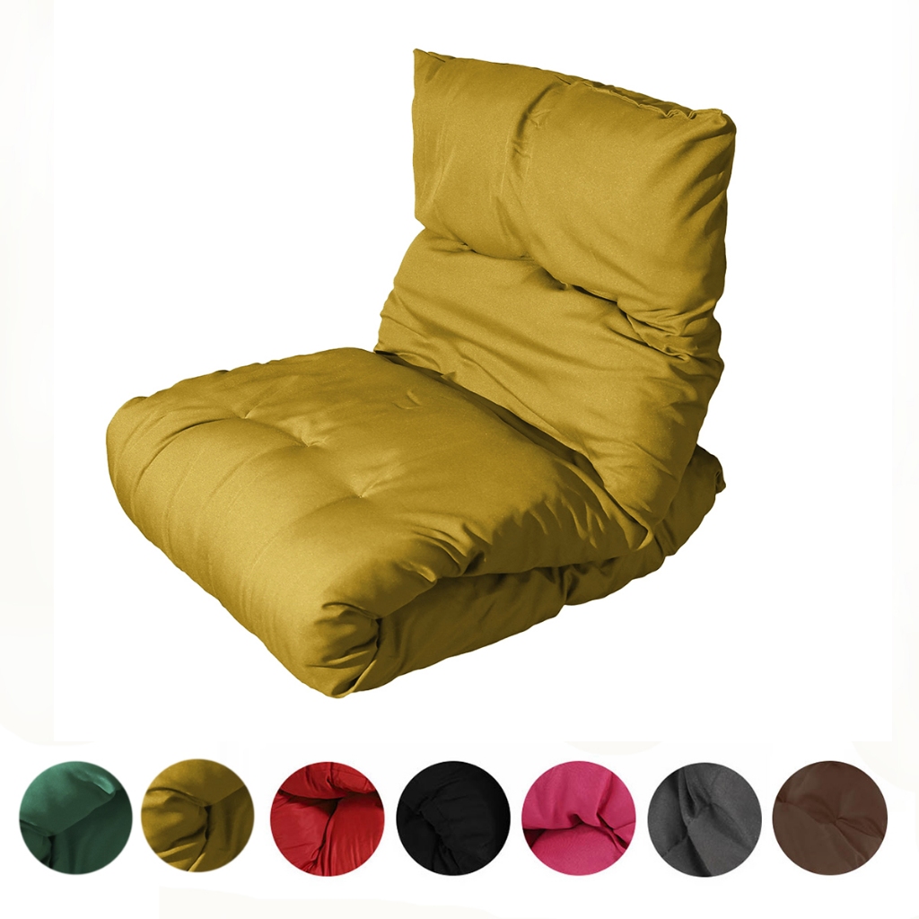 Futon Poltrona 60x170 Chaise Espreguiçadeira Almofada Poltrona Banco Palet Sofá Futon Grandão