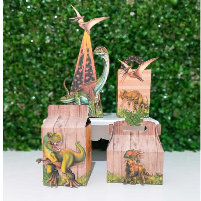 Kit Festa Dinossauro Jurassic Park | Personalizados Dinossauro | Lembrancinhas Dinossauro